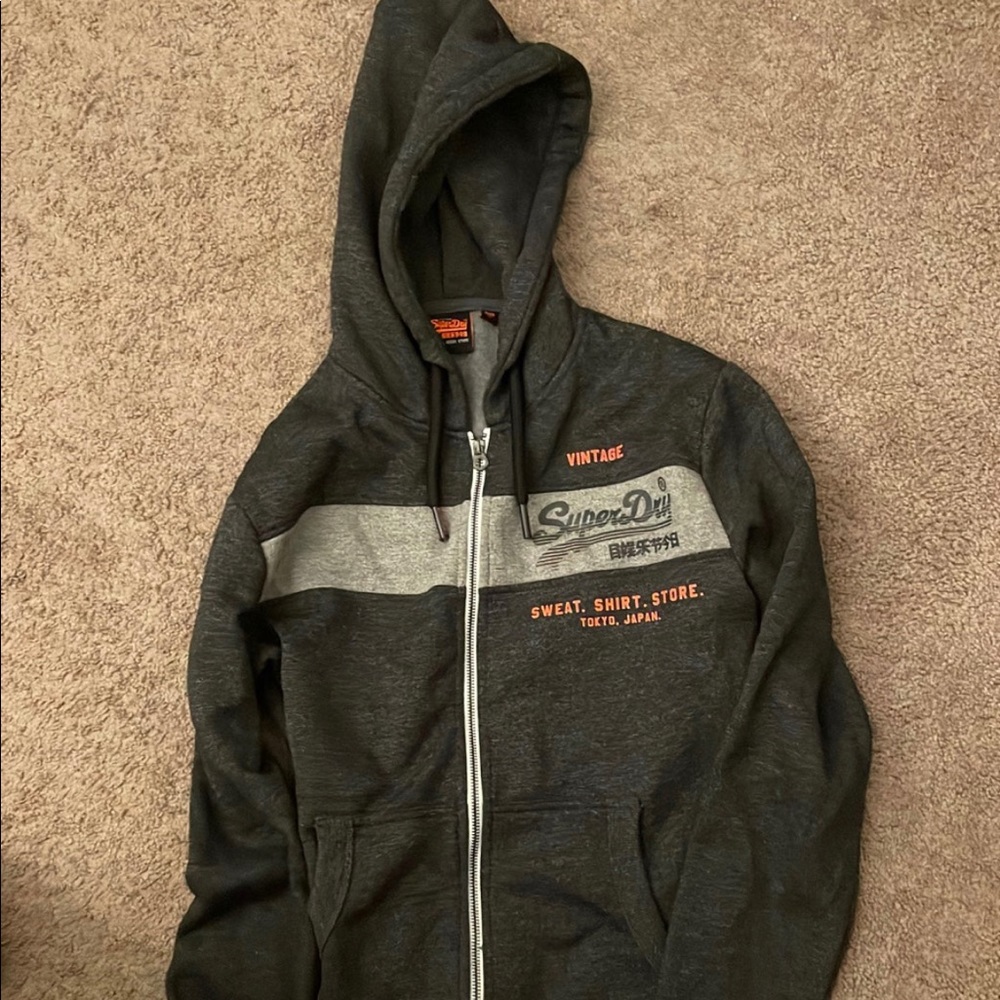 Superdry Vintage zip up hoodie